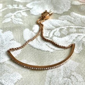 MICHAEL KORS gold studded bracelet